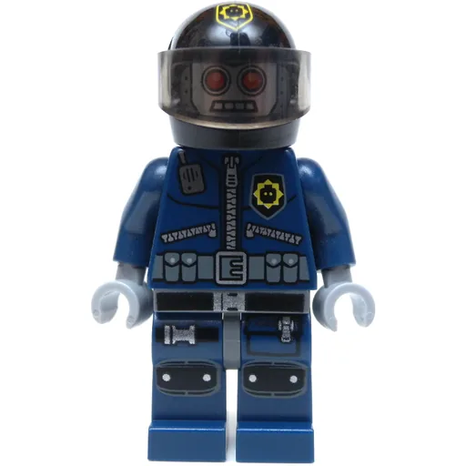 Robot Police with Helmet