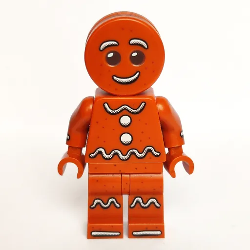 Gingerbread Man (Dark Orange)
