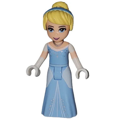 Cinderella (Bright Light Blue Dress, White Gloves)
