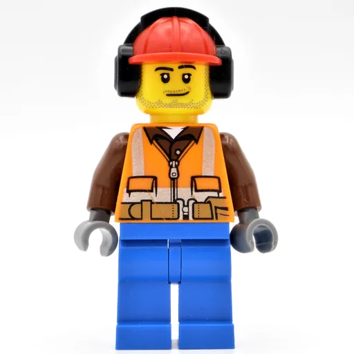 LEGO minifig Construction Worker (fig-001664)