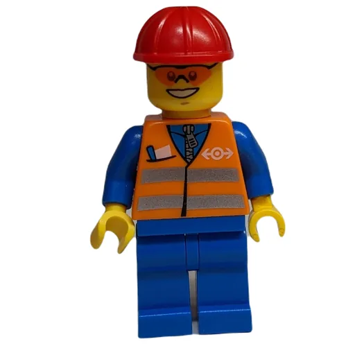 LEGO minifig Train Worker (fig-001668)