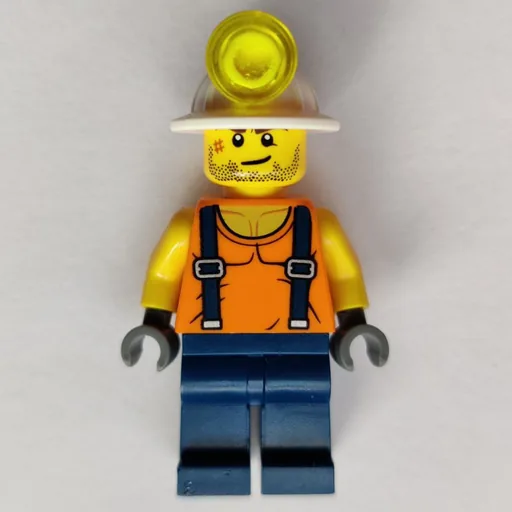 LEGO minifig Miner (fig-001678)