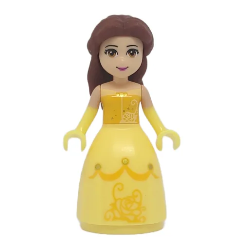 Belle (Bright Light Orange and Bright Light Yellow Full Dress)