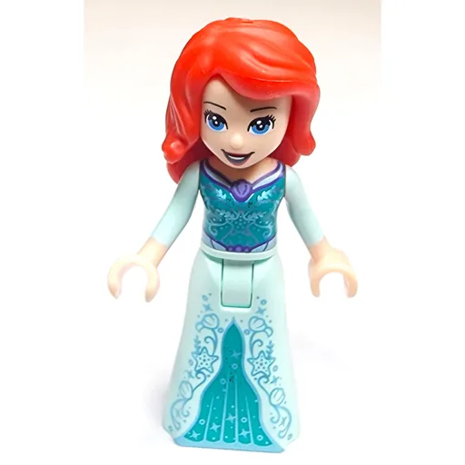 Ariel (Human Form, Light Aqua Dress)
