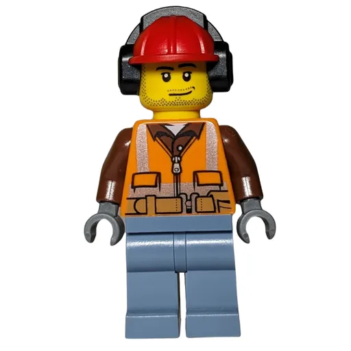 LEGO minifig Construction Worker (fig-001934)