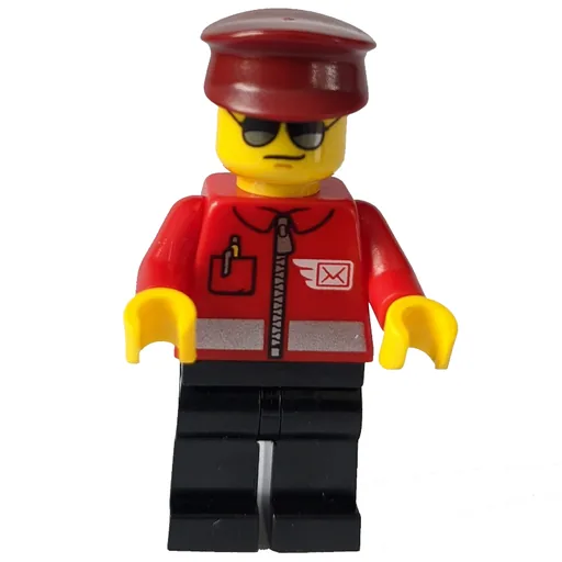 LEGO minifig Postal Worker (fig-002115)