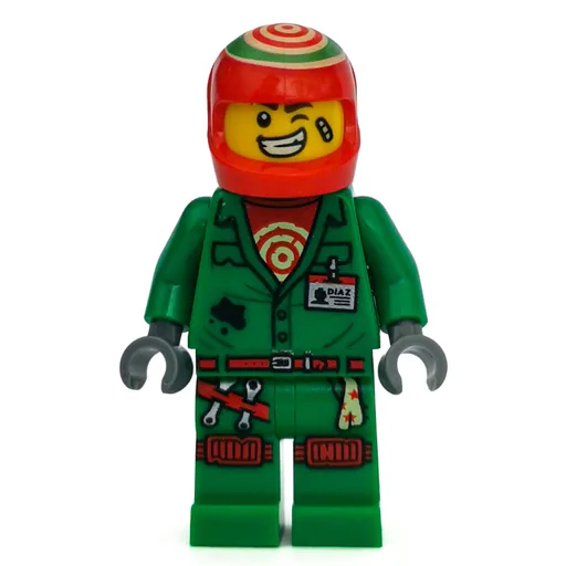 Douglas Elton / El Fuego (Green Outfit with Red Helmet)