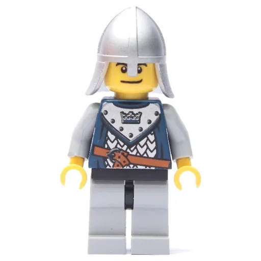 Knight with Scale Mail with Crown (and Helmet)