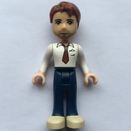 Peter (White Shirt, Blue Trousers)