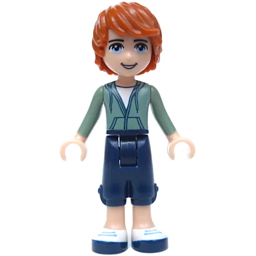 Julian (Sand Green, Dark Blue Trousers)