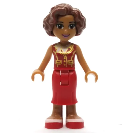 Susan (Red Vest, Red Dress)