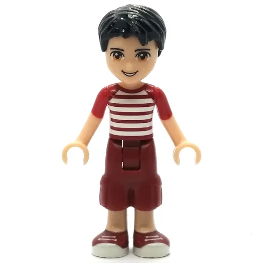Nate (White/Red Shirt, Dark Red Trousers)