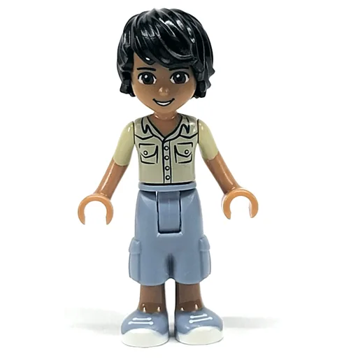 Matthew (Tan Shirt, Sand BLue Trousers)