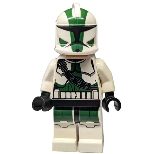 Clone Commander Gree (41st Elite Corps Armor, Dark Green Markings (3626b Head))