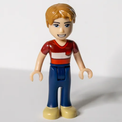 Henry (Red Shirt, Dark Blue Trousers)