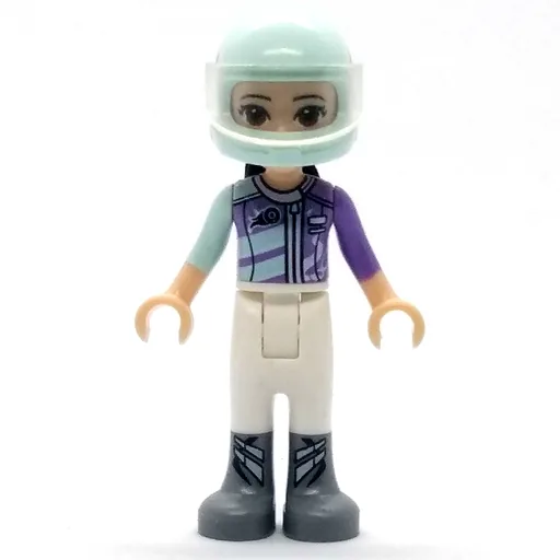 Emma (Lavender/White Race Suit)