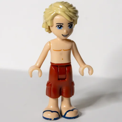 Mason (Bare Chest, Dark Red Trousers)