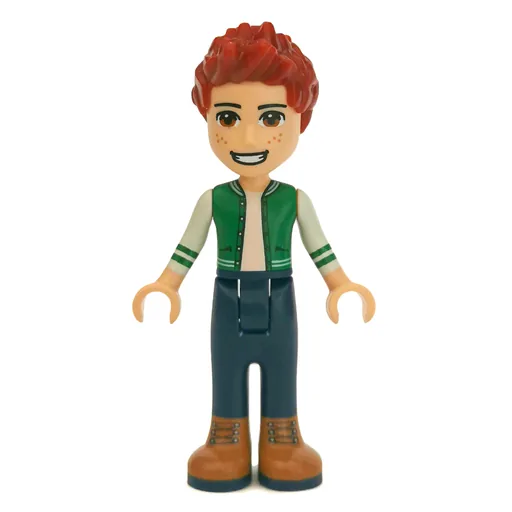 Daniel (Green Jacket, Dark Blue Trousers)