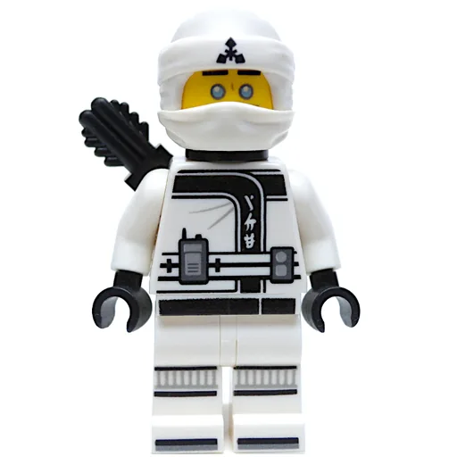 LEGO minifig Zane with Quiver (LEGO Ninjago Movie) (fig-002694)