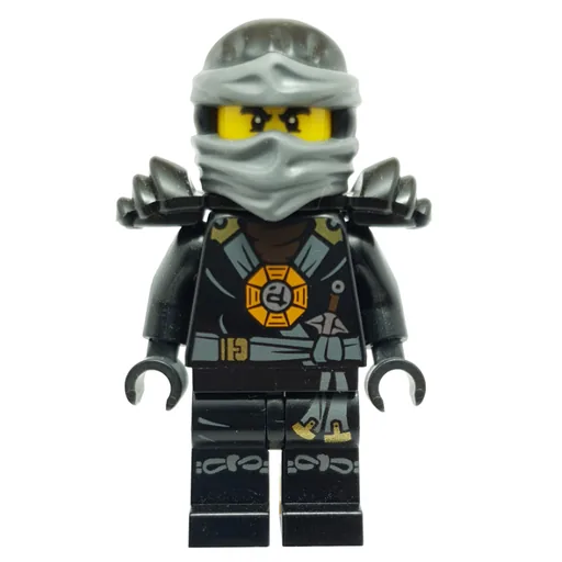 LEGO minifig Cole in Deepstone Shoulder Armor (Possession) (fig-002711)