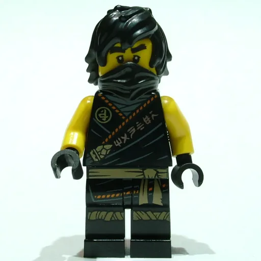 LEGO minifig Cole with Hair (Legacy) (fig-002776)