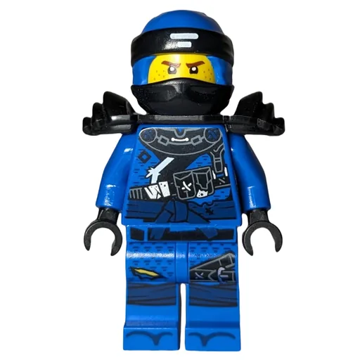 LEGO minifig Jay with Shoulder Armor (Hunted) (fig-002803)
