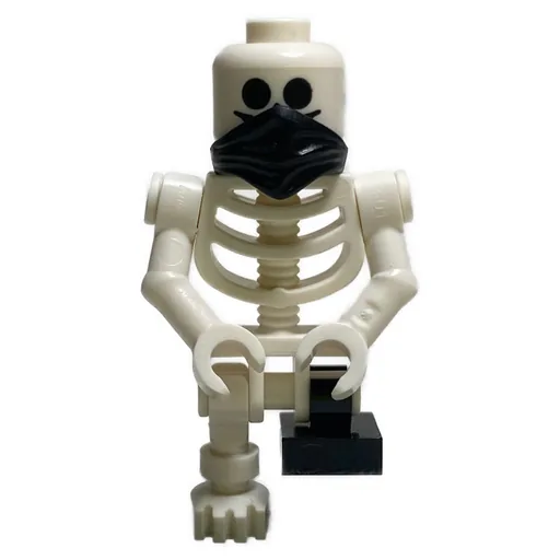 Skeleton (Standard Face, Bandana, Short Black Leg)