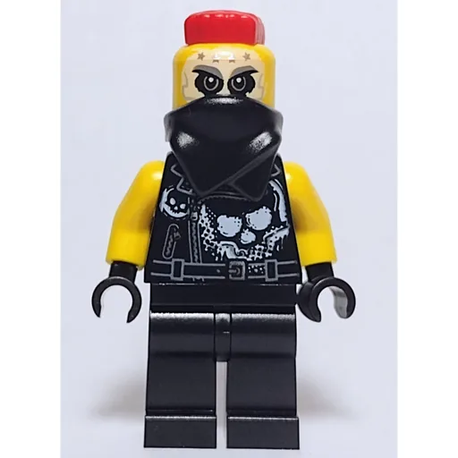 LEGO minifig Chopper Maroon (fig-002810)