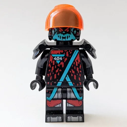 LEGO minifig Red Visor (fig-002838)