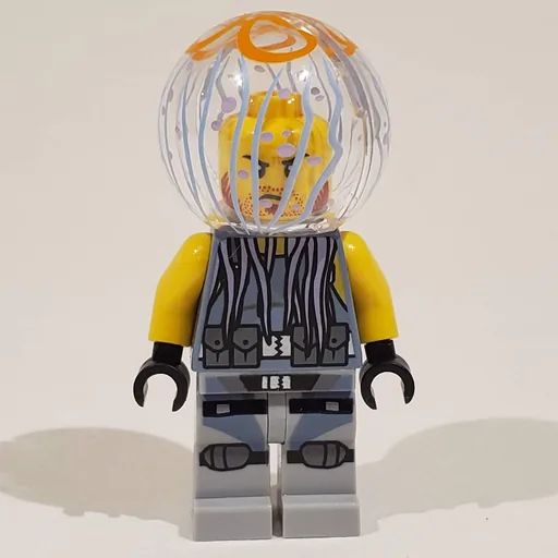 LEGO minifig Jelly with Dark Red Beard (fig-002950)