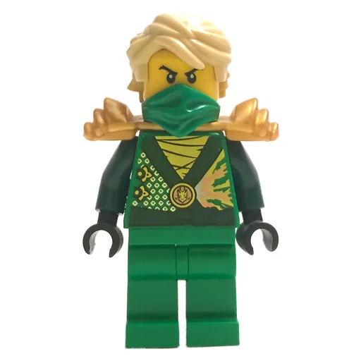 LEGO minifig Lloyd in Techno Robe Outfit and Shoulder Armor (Rebooted) (fig-003028)