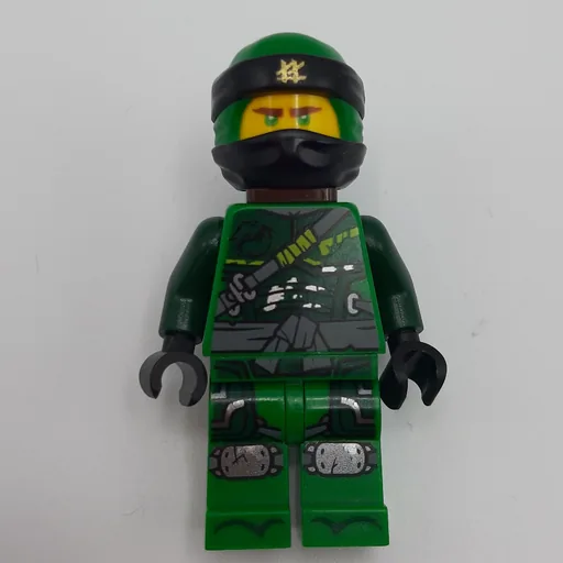 LEGO minifig Lloyd with Neck Bracket and Tile with Clip (Hunted) (fig-003081)