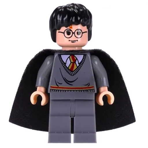 Harry Potter (Gryffindor Sweater, Black Cape)