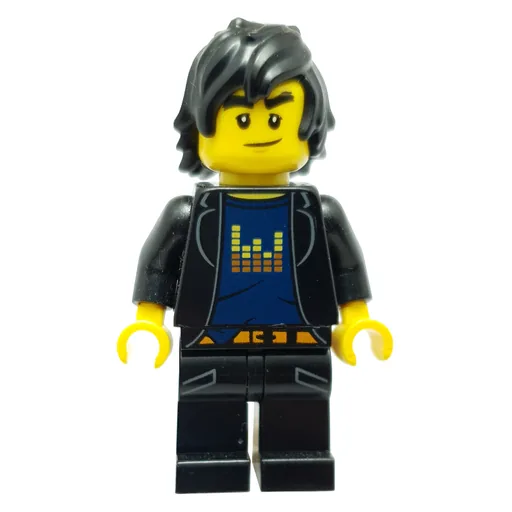 Cole with Leather Jacket