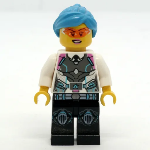 Agent Caila Phoenix with Dark Azure Hair