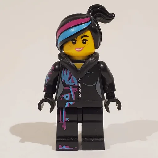 Wyldstyle with Dual Sided Head (Open Mouth Smile / Angry)