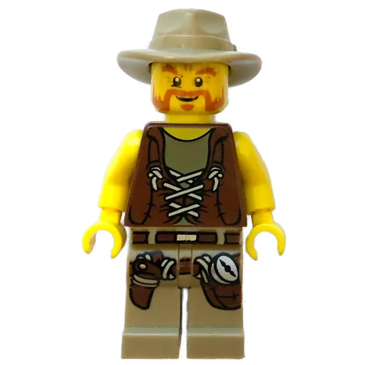 LEGO minifig Hero with Fedora (fig-003454)