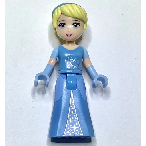 Cinderella (Medium Blue Dress, Bright Light Blue Gloves, Hair Band)