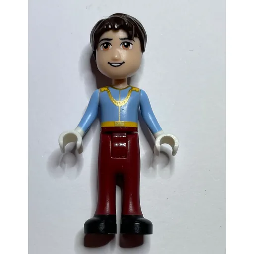 Prince Charming (Light Blue Shirt, Dark Red Trousers)