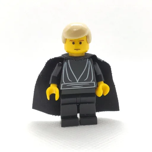 Luke Skywalker (Black Robes, Yellow Skin, Black Cape)