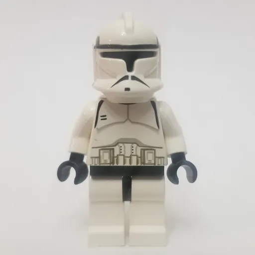 Clone Trooper (Phase I Armor, Plain Black Head)