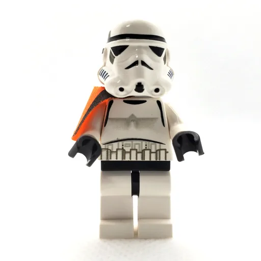 Sandtrooper Squad Leader / Captain (Orange Pauldron, Neck Bracket, Plain Yellow Head)