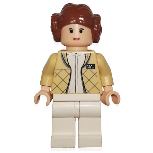 Princess Leia (Hoth Outfit, Tan Jacket, Reddish Brown Hair)