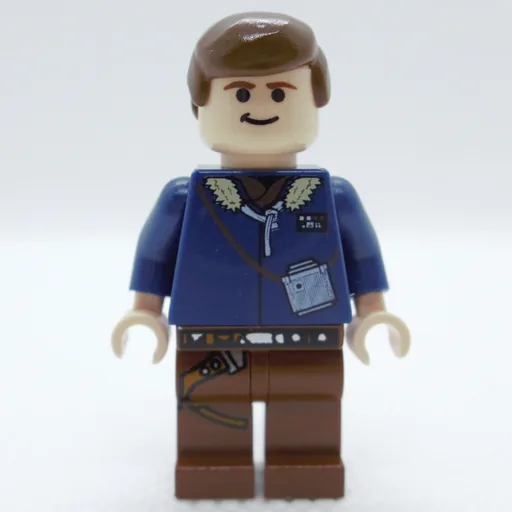 Han Solo (Hoth Outfit, Dark Blue Jacket, Reddish Brown Legs)