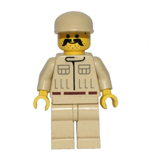 Rebel Technician / Ground Crew (Yellow Skin, Large Moustache)