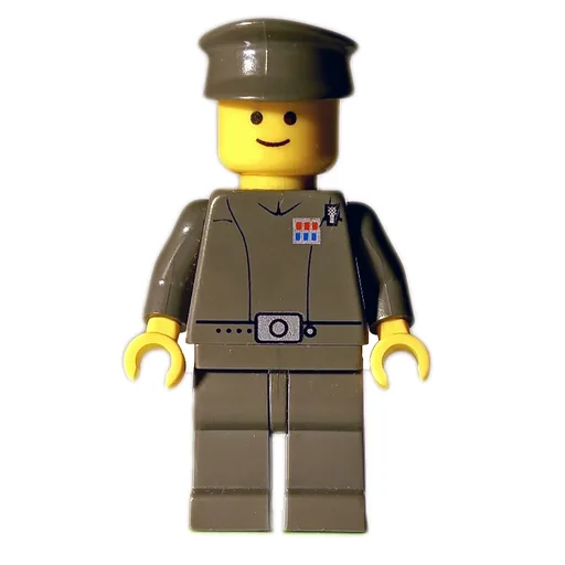 Imperial Officer / Captain / Commandant / Commander (Dark Gray Uniform, Yellow Skin)