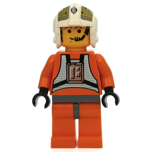 Dutch Vander / Rebel Pilot Y-wing (Yellow Skin, Dark Bluish Gray Hips)