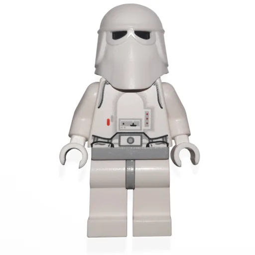 Snowtrooper (Light Bluish Gray Hips, Plain Black Head, White Hands)