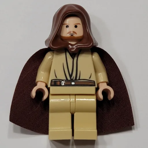 Qui-Gon Jinn (Tan Legs, Brown Beard)