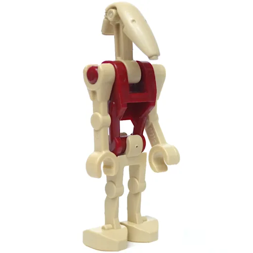 Battle Droid Security (Dark Red Torso, One Bent Arm, One Straight Arm)
